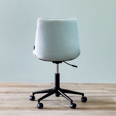 Corinna Mid Back Office Chair - Light Blue
