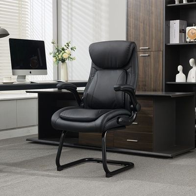 Louise Visitor Back Office Chair - Black