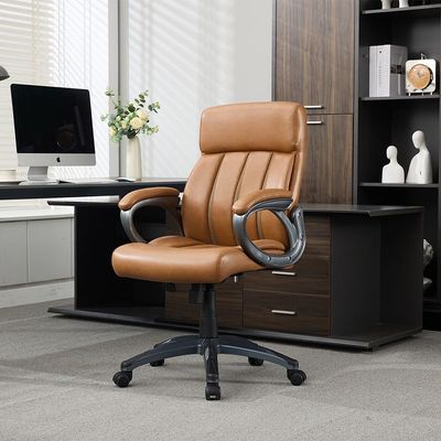 Veloso Mid Back Office Chair - Tan