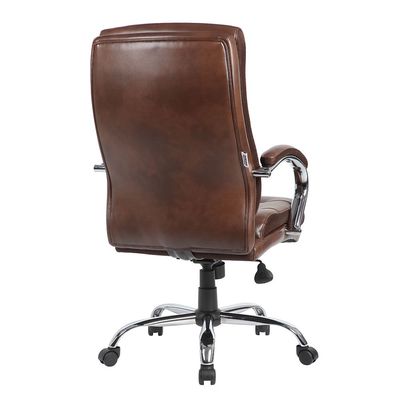 Harland High Back Office Chair - Dark Brown