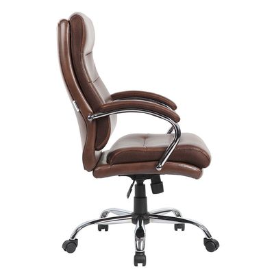 Harland High Back Office Chair - Dark Brown