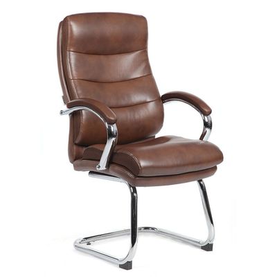 Harland Visitor Back Office Chair - Dark Brown
