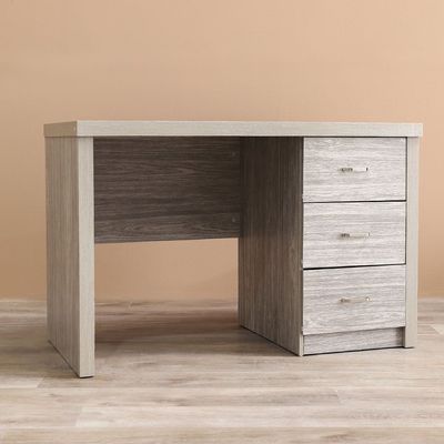 Saturn Office Desk - Grey Oak