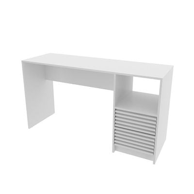 Easton Study Desk with 2 Drawers - White