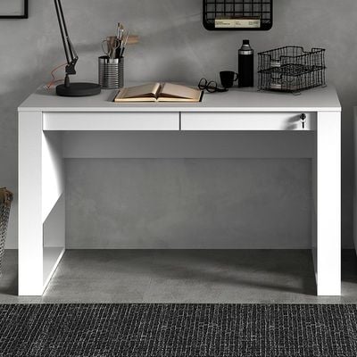 Ageon Study Desk- White - With 2-Year warranty