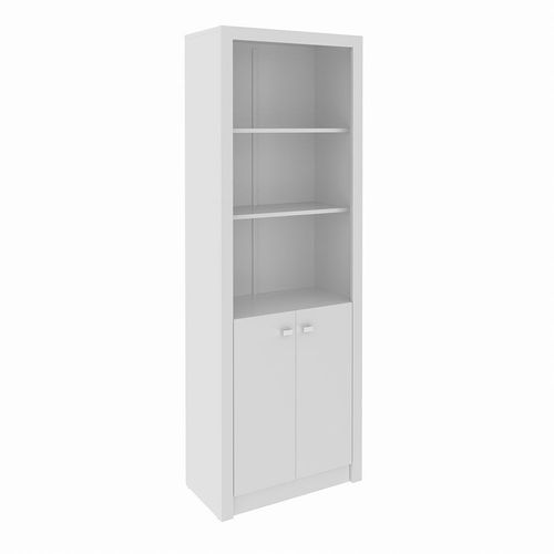 Kinsey Office Cabinet with 2 Doors - White - With 2-Year Warranty