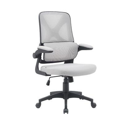 Nevel Mid Back Office Chair -Grey/Black