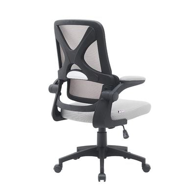 Nevel Mid Back Office Chair -Grey/Black