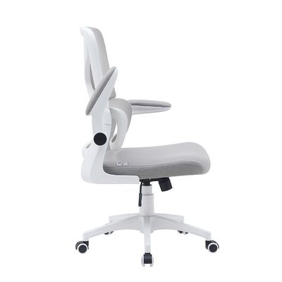 Nevel Mid-Back Office Chair - Grey/White - With 2-Year Warranty