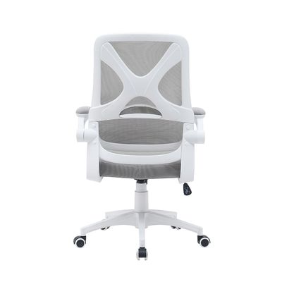 Nevel Mid-Back Office Chair - Grey/White - With 2-Year Warranty