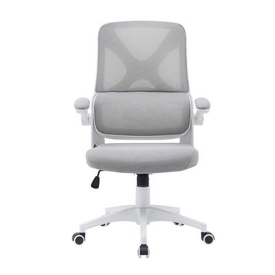 Nevel Mid-Back Office Chair - Grey/White - With 2-Year Warranty