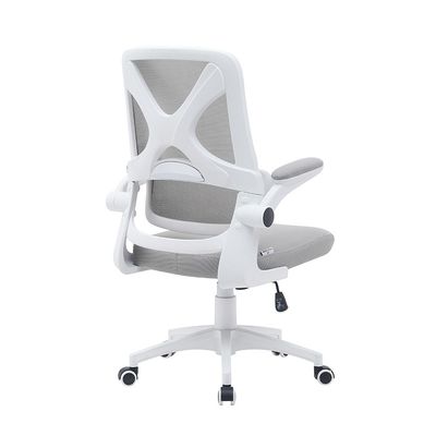 Nevel Mid-Back Office Chair - Grey/White - With 2-Year Warranty