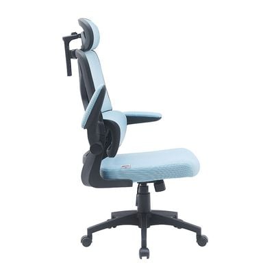 Modway High Back Office Chair - Blue/Black - With 2-Year Warranty