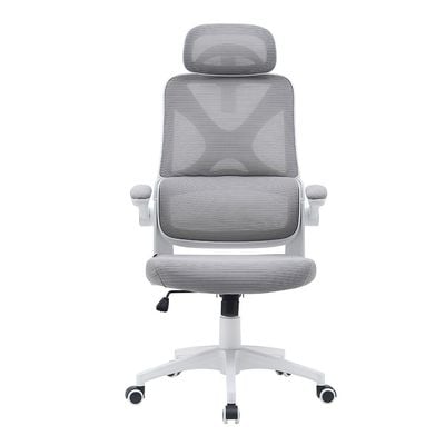 Buy Modway High Back Office Chair Grey White With 2 Year Warranty Online Danube Home UAE