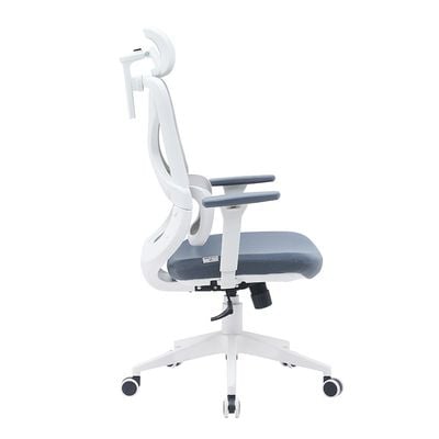 Norway Highback Office Chair -Grey/White