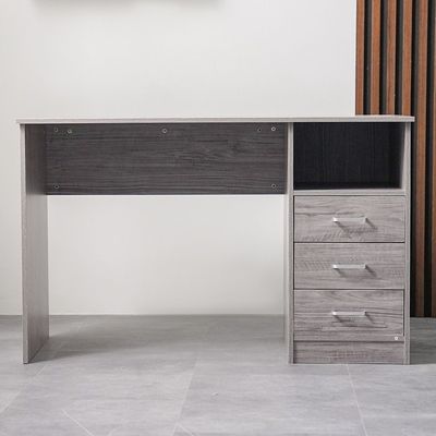 Mercury Office Desk - Grey - With 2-Year Warranty