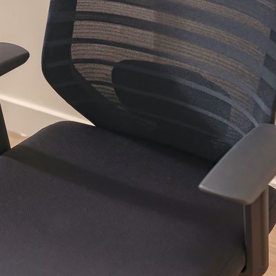 Tecno High Back Office Chair-Black