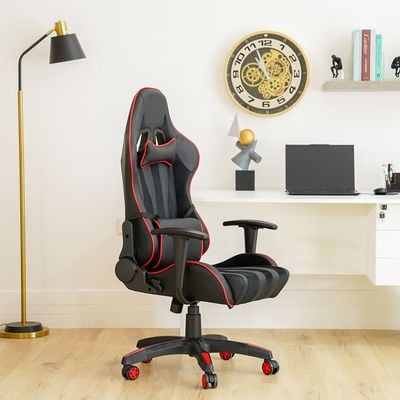 Rays High Back Gaming Chair - Black / Red