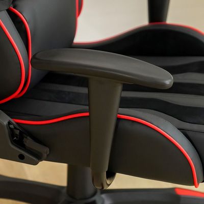 Rays High Back Gaming Chair - Black / Red