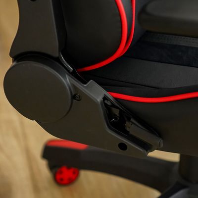 Rays High Back Gaming Chair - Black / Red