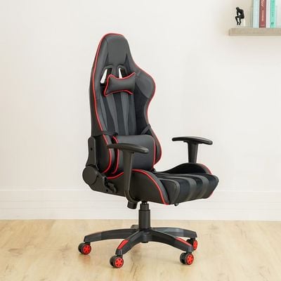 Rays High Back Gaming Chair - Black / Red