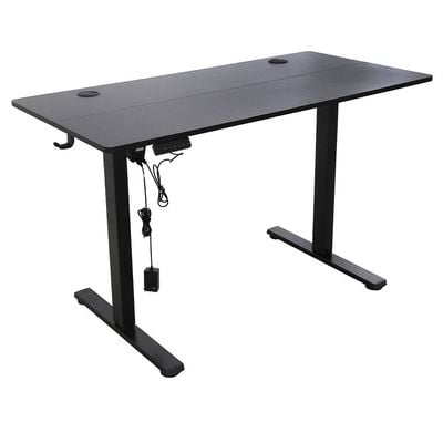 Jana Adjustable Desk  - Black