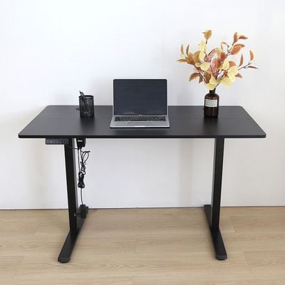 Jana Adjustable Desk  - Black