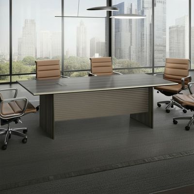 Eupen Meeting/Conference Table - Grey - With 5-Year Warranty
