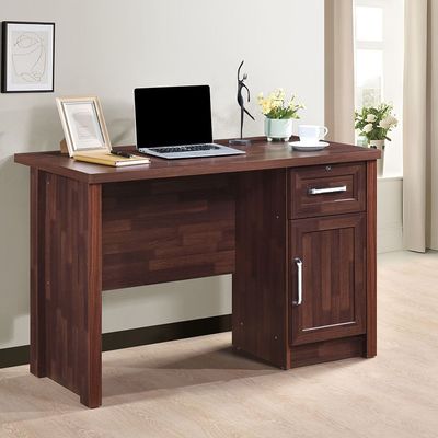 Jupiter Office Desk - Oak - With 2-Year Warranty