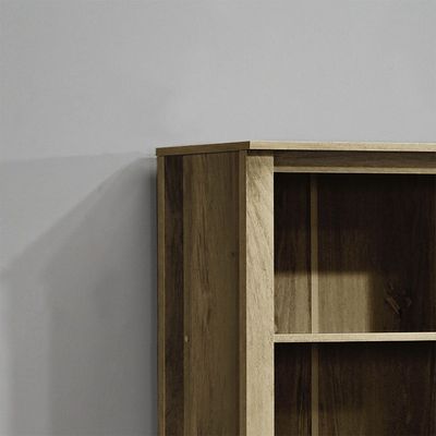 Athens 2Door Book Case W/Open Shelves-Light Oak