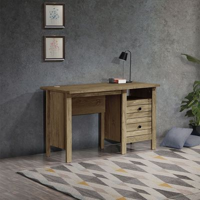 Athens 2Drawers Study Desk-Light Oak