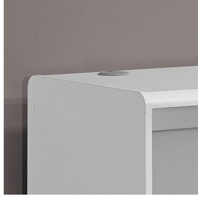 Supreme 1Door & 1Drawer Study Desk-White