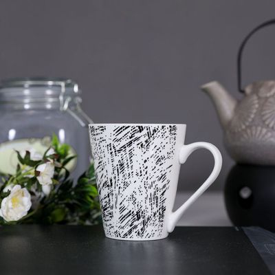 Graphic Print New Bone Porcelain Mug 300 Ml Q84000050