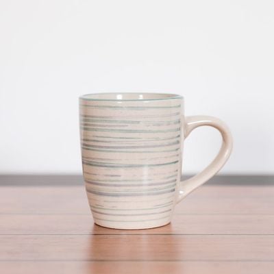 Warm Grey Stoneware 4 Pcs Mug Set 240 Ml Q93000030