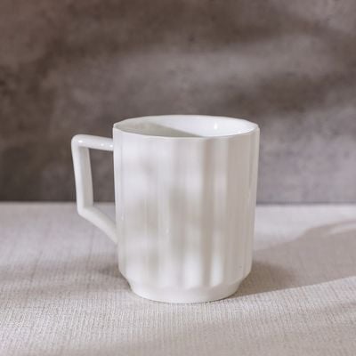 Princess 5-Piece Porcelain Mug Set White