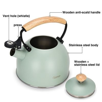 Fissman Whistling Kettle Joyce 2.5 Ltr