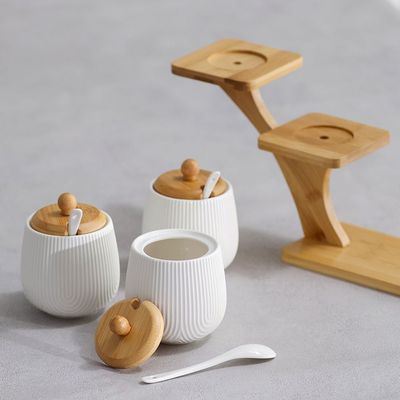 Princess 4-Piece Porcelain Condiment Set 32.8 x 9.5 x 11.5 Cm 350 Ml 