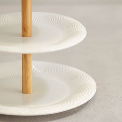 Princess 3-Tier Porcelain Cake Stand 25.5 x 25.5 x 32.5 Cm 