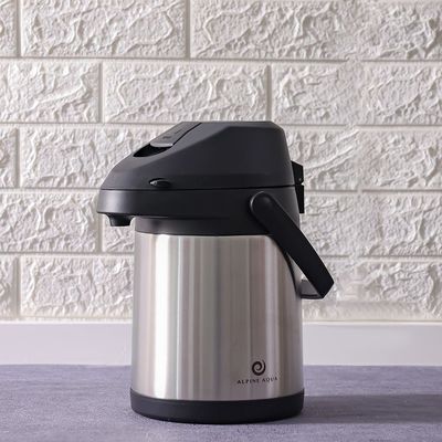Alpine Aqua Sheep Head Stainless Steel Airpot 201 S/S Inner Silver 2.5 L