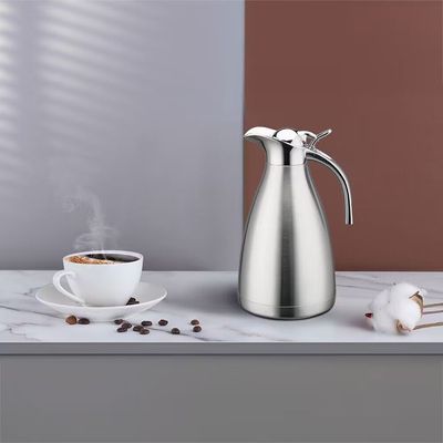 Thermal Stainless Steel Vacuum Flask Silver 2.0 L