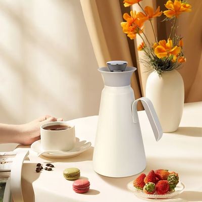 Nico Stainless Steel Vacuum Flask 304S/S Inner Beige 1.0 L