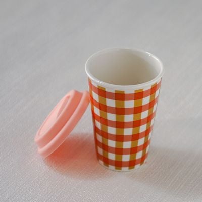 Danube Essential New Bone China Mug Orange 390ml 