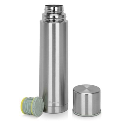 Fissman Double Wall Vacuum Flask - Stainless Steel - 1000 ml 