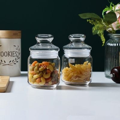 Ocean S/2 Pop Jar Glass Lid 500 Ml - B0251702