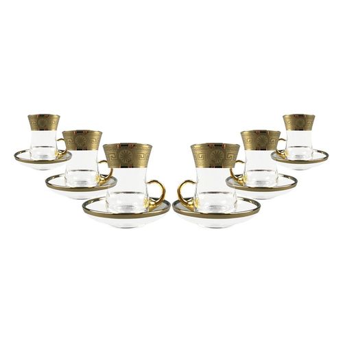 Sylvania 12Pcs Tea Glass Set 100 CC - 62561 W/H