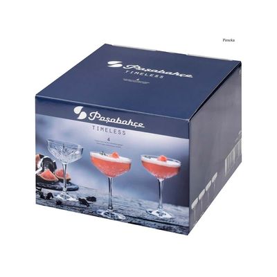 Pasabahce Timeless Stemware 255Cc 4Pc St Gb Pb-440236P