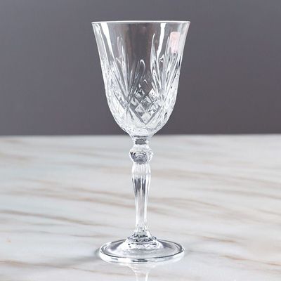RCR Melodia 6-Piece Crystal Glass Goblet Set -21CI