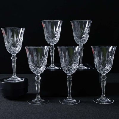 RCR Melodia 6-Piece Crystal Glass Wine Glass Set - 27CI