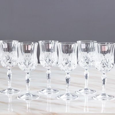 RCR Opera 6-Piece Crystal Glass Water Goblet Set - 23 Cl
