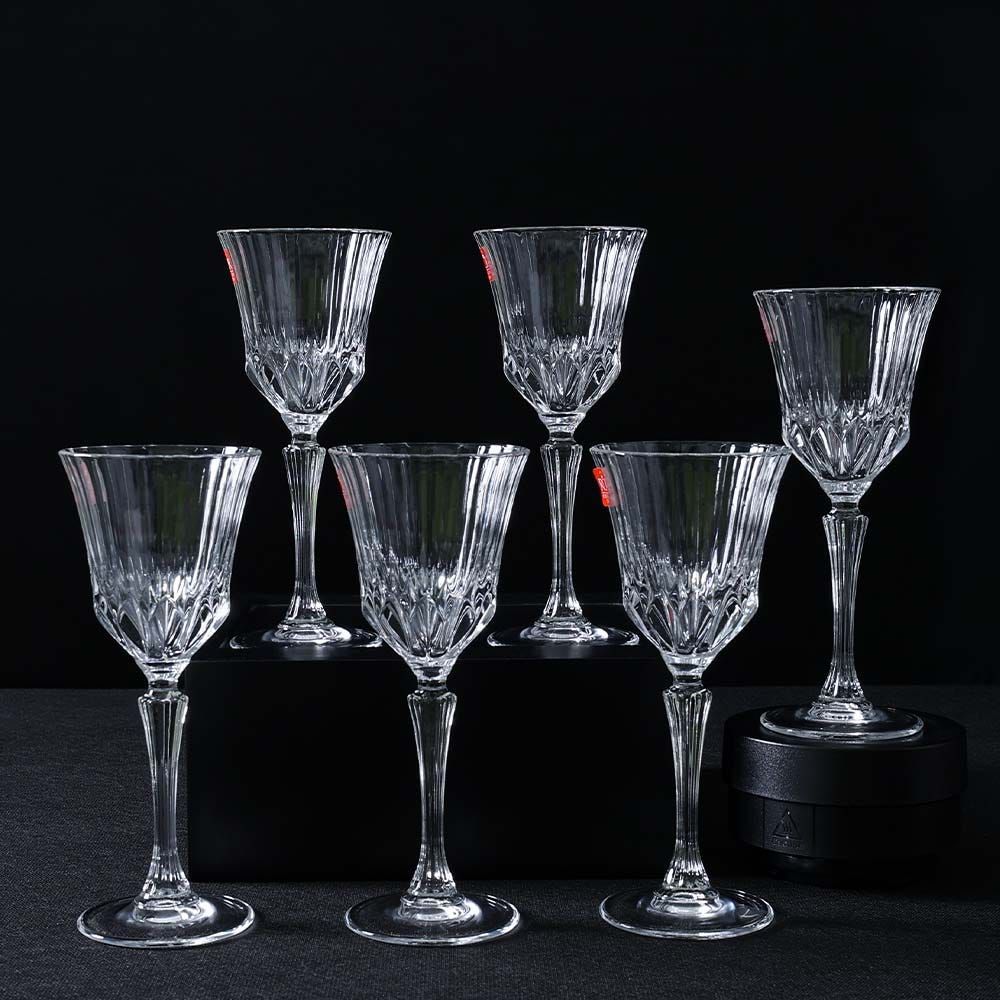 Buy RCR Adagio 6-Piece Crystal Glass Wine Goblet Set -22CI Online ...